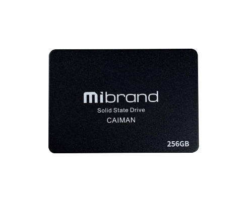 SSD Mibrand Caiman 256GB 2.5" 7mm SATAIII Bulk (MI2.5SSD/CA256GB)