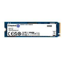 SSD M.2 Kingston NV2 500GB NVMe 2280 PCIe 4.0 x4 3D NAND (SNV2S/500G)