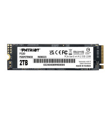 SSD M.2 Patriot P320 2TB NVMe 2280 Gen3.0 x4 3D TLC (P320P2TBM28)