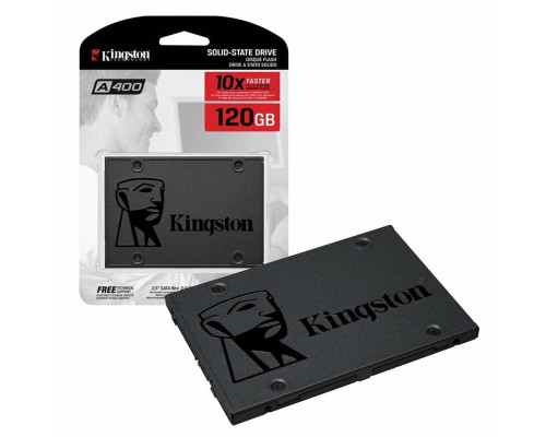 Накопичувач SSD Kingston SSDNow A400 120GB 2.5" SATAIII 3D NAND (SA400S37/120G)