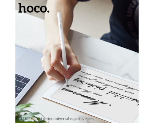 Стілус HOCO GM103 Fluent series universal capacitive pen Чорний mag-693147476711018066