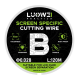 Струна LUOWEI B (120 m, 0.028 mm) для розшаровування дисплейного модуля PLS-00-00143527