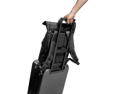 Рюкзак Tomtoc Navigator-T61 Rolltop Backpack Black 15.6 Inch/17L-23L (T61M1D1)