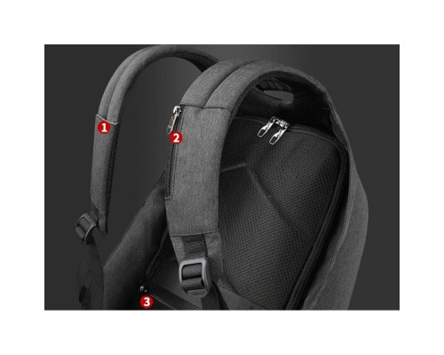 Рюкзак Tigernu T-B3615B 15.6" Black