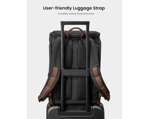 Рюкзак Tomtoc VintPack-TA1 17L Laptop Backpack Black 16 inch/17L (TA1S1D1)