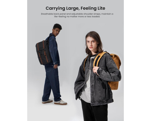 Рюкзак Tomtoc VintPack-TA1 17L Laptop Backpack Black 16 inch/17L (TA1S1D1)