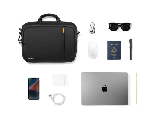 Сумка Tomtoc Defender-A30 Laptop Shoulder Bag Black 15-16 Inch (A30F2D1)