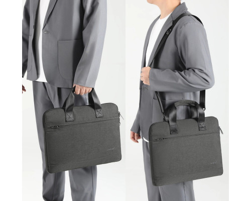 Сумка для ноутбука Tigernu T-L5239 15.6" Black Grey