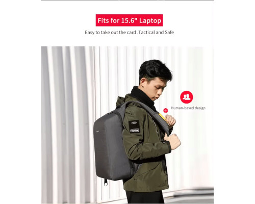 Рюкзак Tigernu T-B3361 15.6" Grey
