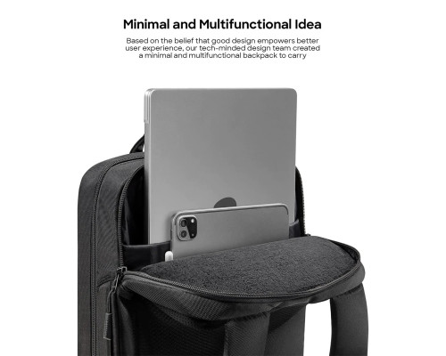 Рюкзак Tomtoc Navigator-T71 Laptop Backpack Black 15.6 Inch/18L (T71M1D1)