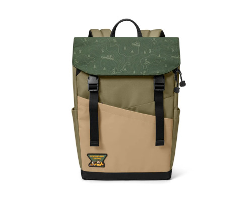 Рюкзак Tomtoc Slash-T64 Flip Laptop Backpack Green 15.6 Inch/18L (T64M1T1GC)