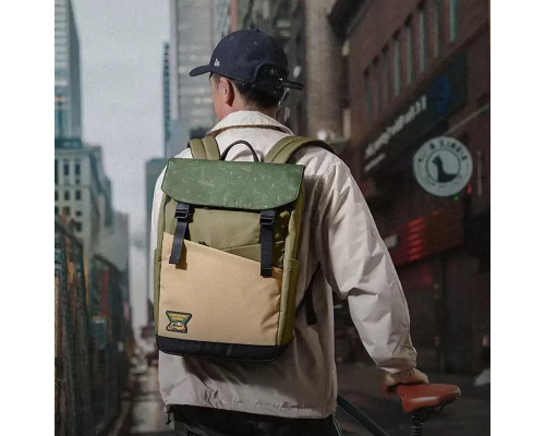 Рюкзак Tomtoc Slash-T64 Flip Laptop Backpack Green 15.6 Inch/18L (T64M1T1GC)