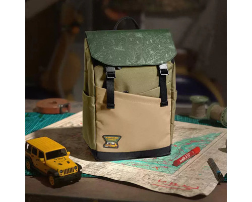 Рюкзак Tomtoc Slash-T64 Flip Laptop Backpack Green 15.6 Inch/18L (T64M1T1GC)