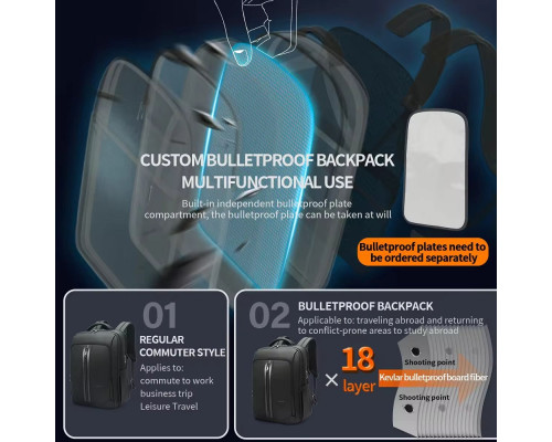 Рюкзак Tigernu T-B9600 15.6" Grey