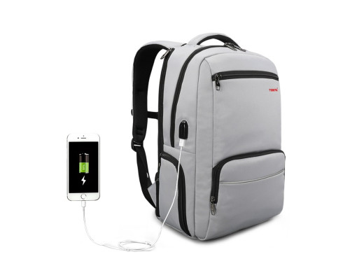 Рюкзак Tigernu T-B3319 15.6" Silver grey