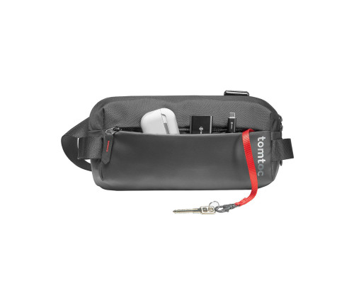 Сумка Tomtoc Explorer-T21 Sling Bag S Black 8.3 Inch//4L (T21S1D1)