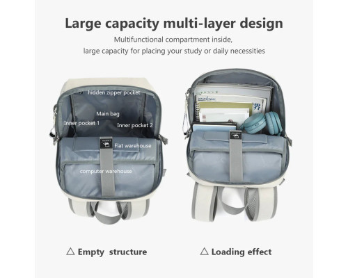 Рюкзак Tigernu T-B9511 15" White