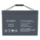 Акумуляторна батарея SUNREX SR12-100, Ємність: 100Ah, 12V, 27kg, AGM battery, розміри: 307х169х211мм (ДБЖ UPS) NBB-134399