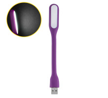 Лампочка світильник гибка USB, 5v, 1.2w, Фіолетовий NBB-132414