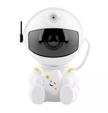 Лазерний нічник зоряного неба Astronaut Star white PLS-00-00120286