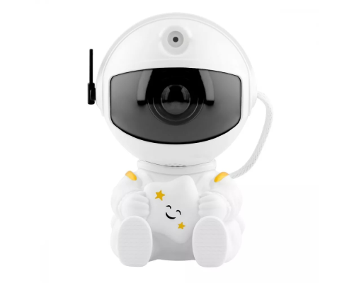 Лазерний нічник зоряного неба Astronaut Star white PLS-00-00120286