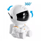 Лазерний нічник зоряного неба Astronaut Star black PLS-00-00120287