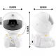 Лазерний нічник зоряного неба Astronaut Star black PLS-00-00120287