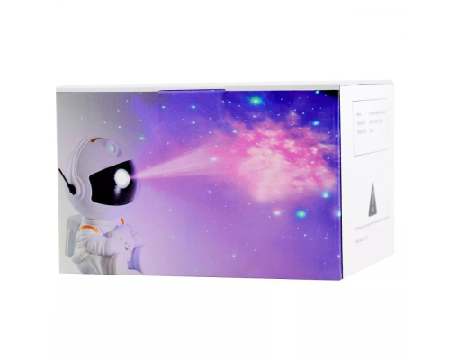Лазерний нічник зоряного неба Astronaut Star black PLS-00-00120287