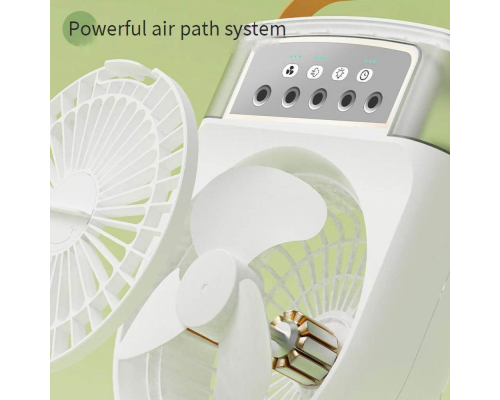 Портативний вентилятор Portable Cold Fan white PLS-00-00172168