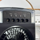 Портативний вентилятор Portable Cold Fan black PLS-00-00172169