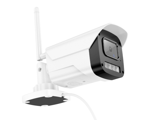 Смарт камера вулична Hoco D4 Wireless white PLS-00-00140456