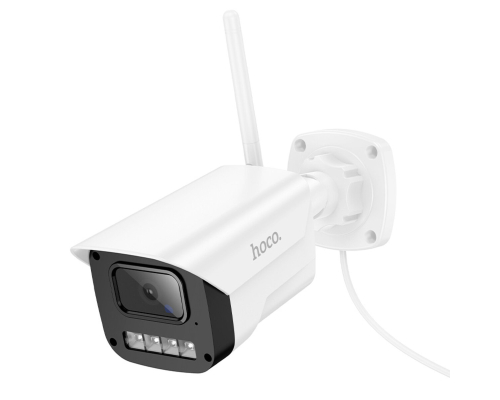 Смарт камера вулична Hoco D4 Wireless white PLS-00-00140456