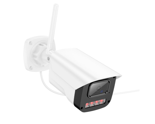 Смарт камера вулична Hoco D4 Wireless white PLS-00-00140456