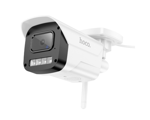 Смарт камера вулична Hoco D4 Wireless white PLS-00-00140456