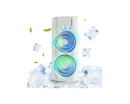 Портативний вентилятор Double Spray Fan black PLS-00-00172171