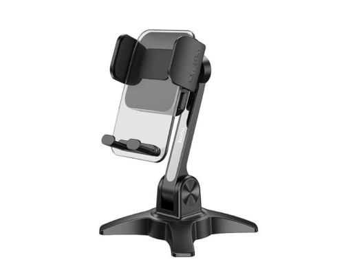 Тримач для мобільного HOCO HD3 Joy push-type desktop stand Black