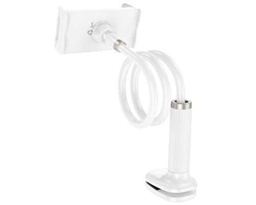 Тримач для телефона HOCO HD10 Bamboo lazy stand White (6942007639231)