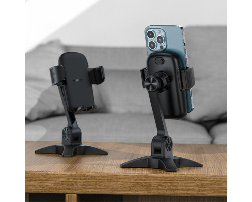 Тримач для мобільного ACEFAST E10 desktop mobile phone back clip holder Black