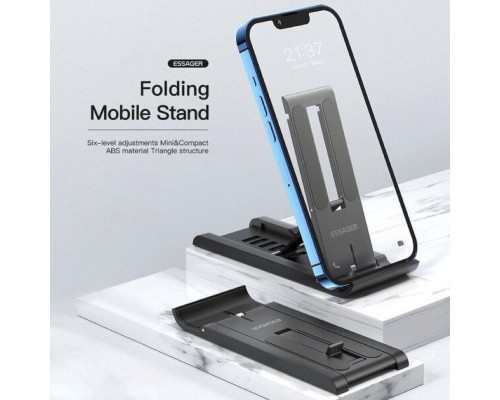 Тримач для телефона Essager Sailing Desktop Phone Holder black (EZJZM-FC01)