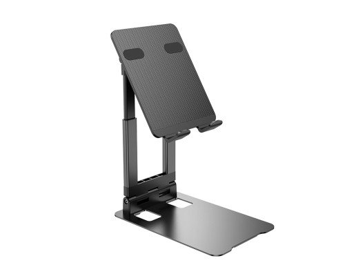 Тримач для мобільного BOROFONE BH56 Bella dual axis flat desktop stand Black