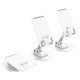 Тримач для мобільного BOROFONE BH75 Flawless folding rotatable desktop holder White