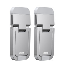 Підставка для ноутбука Baseus Slim Laptop Kickstand (2pcs) Silver LUZC000012 mag-6932172608415142682