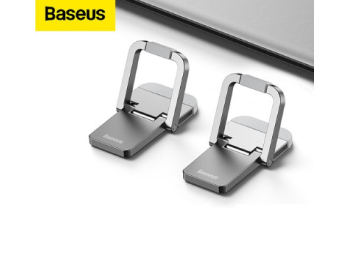 Підставка для ноутбука Baseus Slim Laptop Kickstand (2pcs) Silver LUZC000012 mag-6932172608415142682