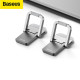 Підставка для ноутбука Baseus Slim Laptop Kickstand (2pcs) Silver LUZC000012 mag-6932172608415142682