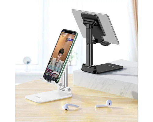 Тримач для мобільного HOCO PH29A Carry folding desktop stand White