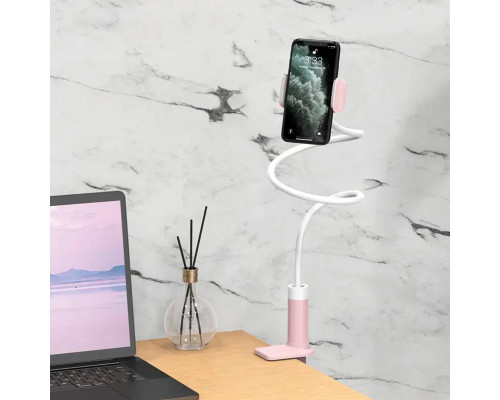 Тримач для мобільного HOCO PH23 Balu mobile phone stand Pink White