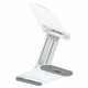 Тримач для мобільного HOCO PH48 Fun dual axis 360 rotating tablet desktop holder White