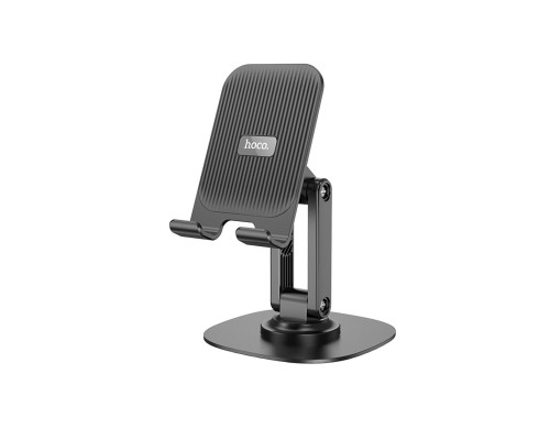 Тримач для мобільного HOCO HD6 Winner dual-axis rotating desktop stand Black