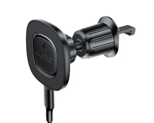 Бездротовий АЗП ACEFAST D46 MagSafe wireless charging car holder for air vent Black mag-6974316284109153299