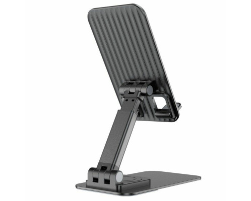 Тримач для мобільного HOCO PH50 Ivey folding rotatable desktop holder Black